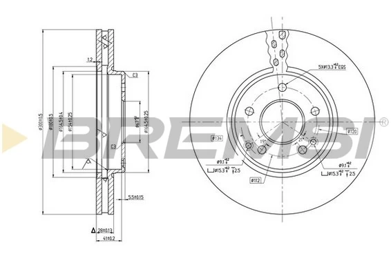 CD7136V Bremsi