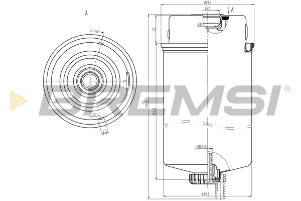 Filtro de gasolina Ford Transit  (2006-2014)