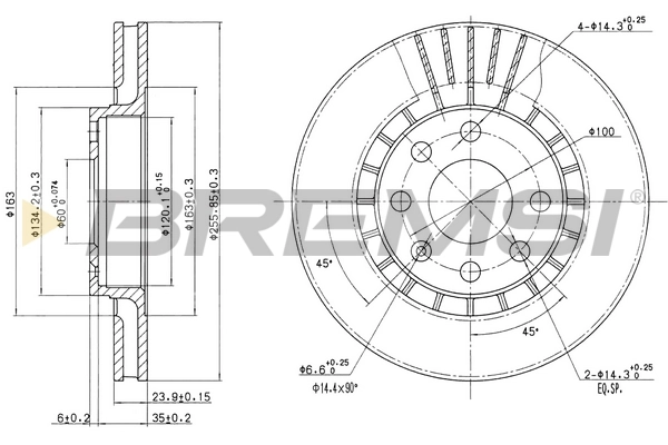 CD6206V Bremsi
