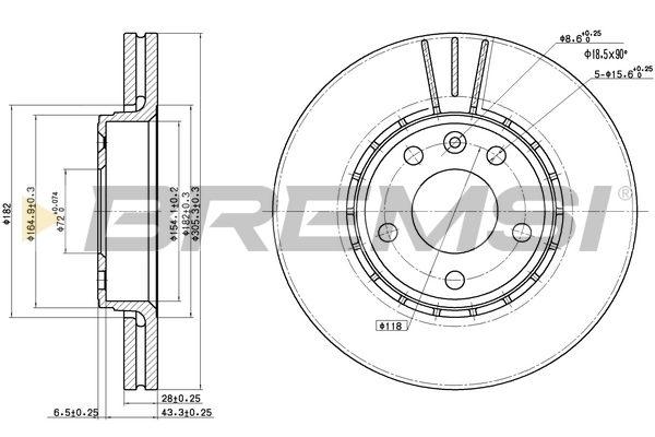 CD7204V Bremsi