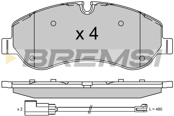 BP3525 Bremsi