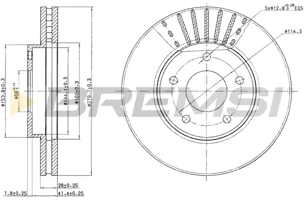 CD7249V Bremsi