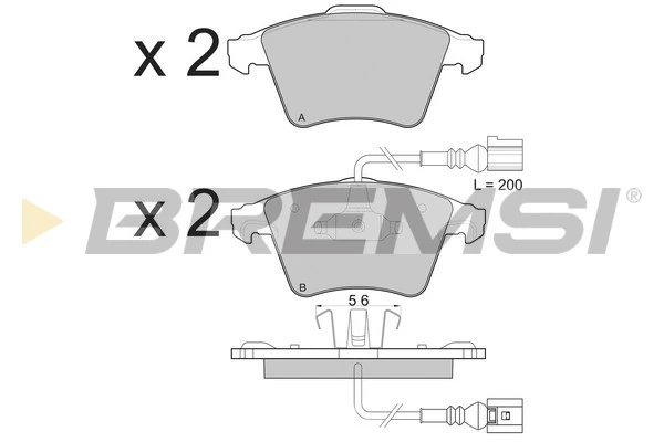 BP3134 Bremsi