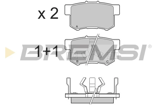 BP3374 Bremsi