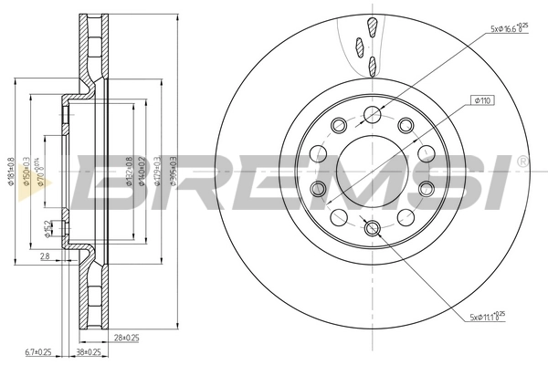 CD8555V Bremsi
