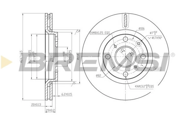 CD7527V Bremsi