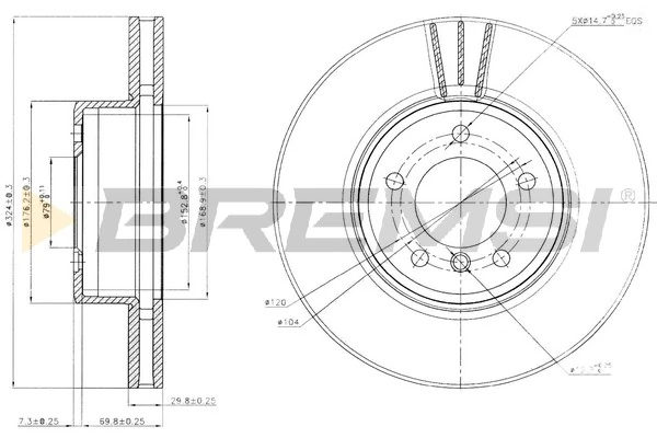 CD7242V Bremsi