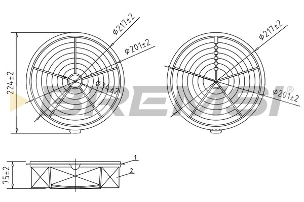 FA2348 Bremsi
