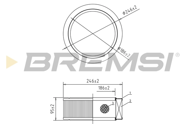 FA1586 Bremsi
