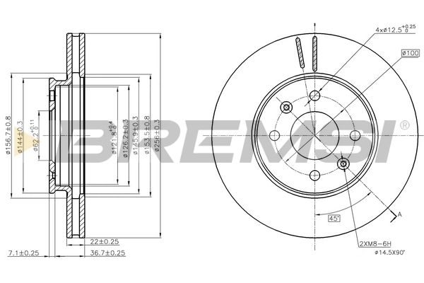 CD8089V Bremsi