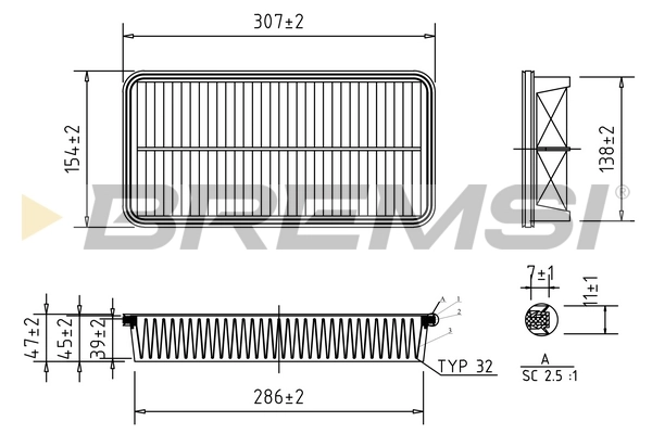 FA1601 Bremsi