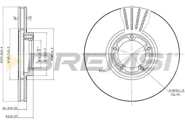 CD6848V Bremsi