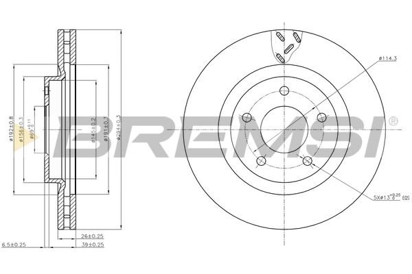 CD7624V Bremsi