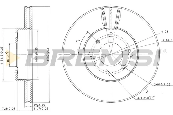 CD6959V Bremsi