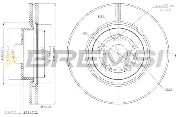 CD7315V Bremsi