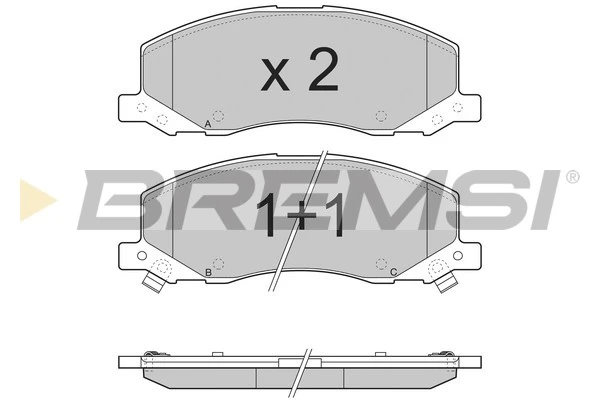 BP3378 Bremsi