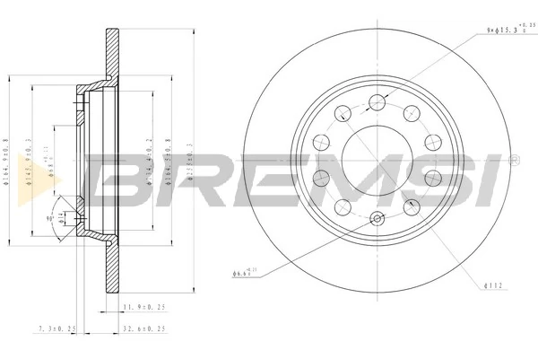 CD7425S Bremsi