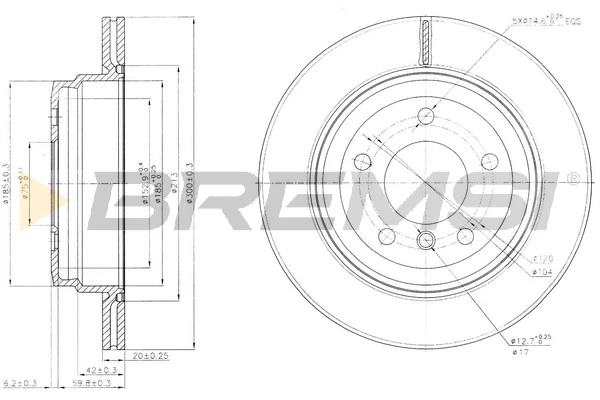 CD7697V Bremsi