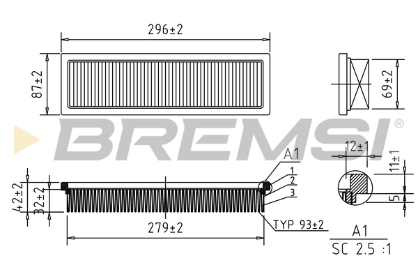 FA1658 Bremsi