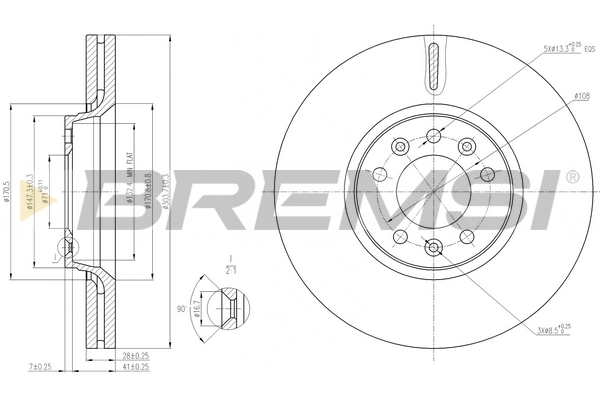 CD7615V Bremsi