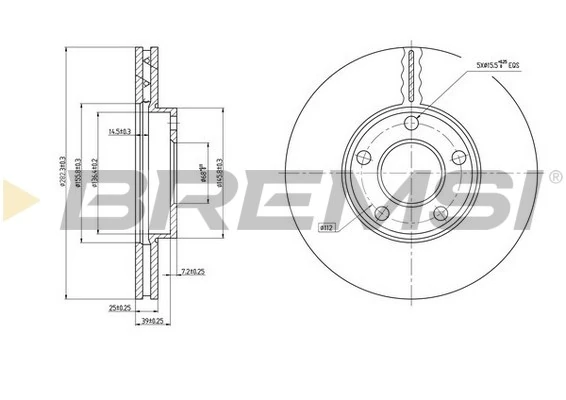 CD7014V Bremsi