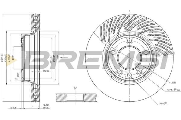 CD7591VRD Bremsi