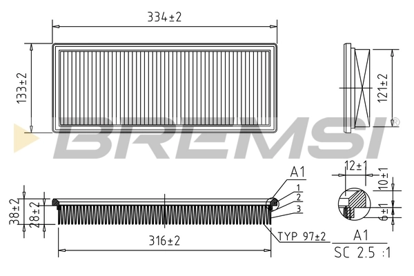 FA2031 Bremsi