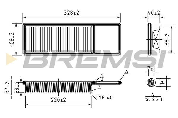 FA1705 Bremsi