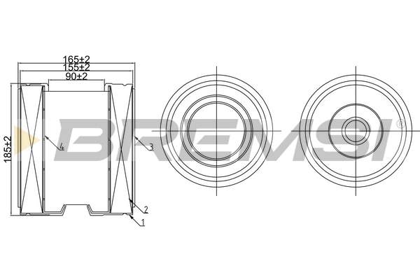 FA1074 Bremsi