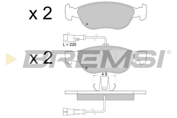 BP2677 Bremsi