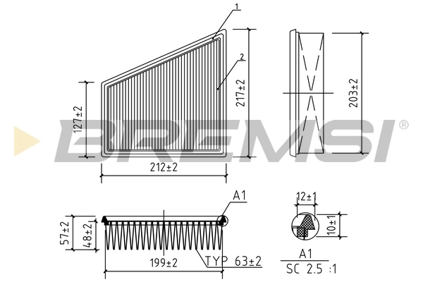 FA0567 Bremsi