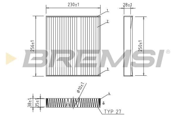 FC2553C Bremsi