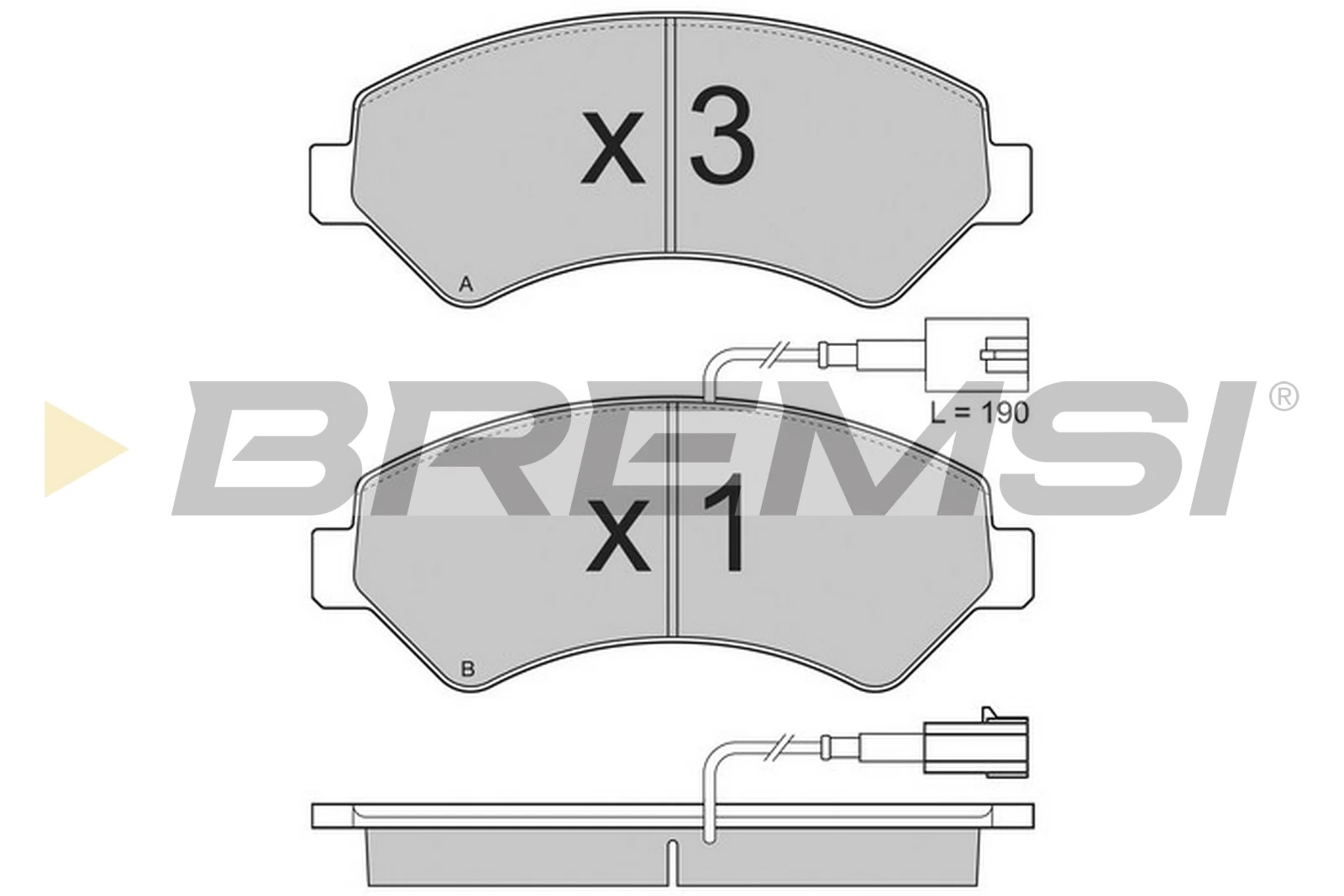 BP3323 Bremsi