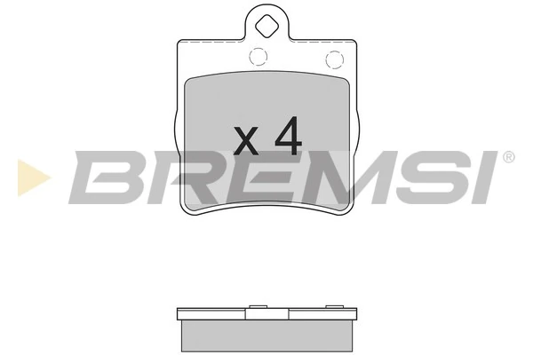 Comprar Pastillas de freno traseras E A124