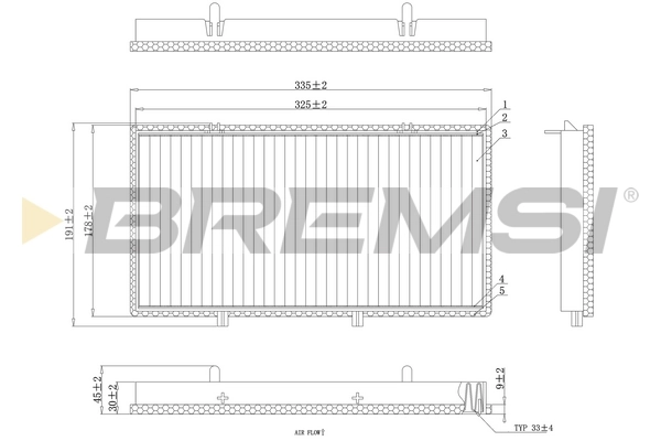 FC0998 Bremsi