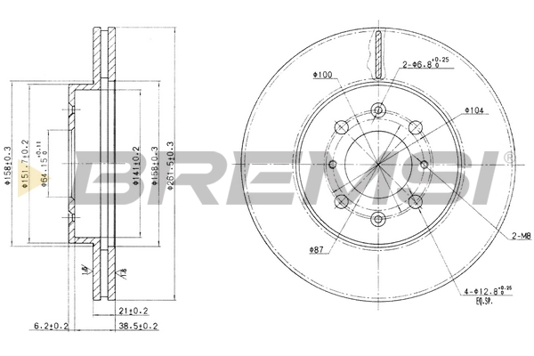 CD7510V Bremsi