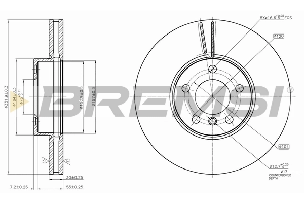 CD7714V Bremsi