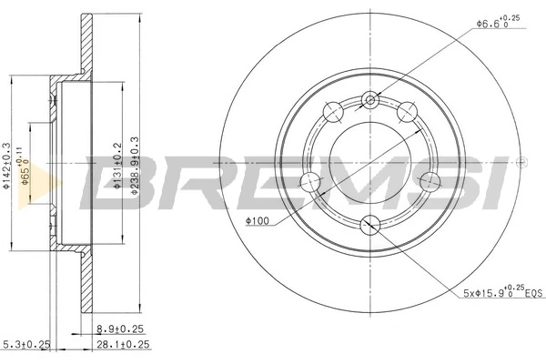 CD7155S Bremsi