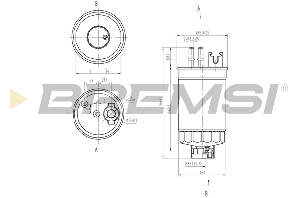FE0812 Bremsi