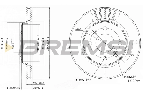 CD6158V Bremsi