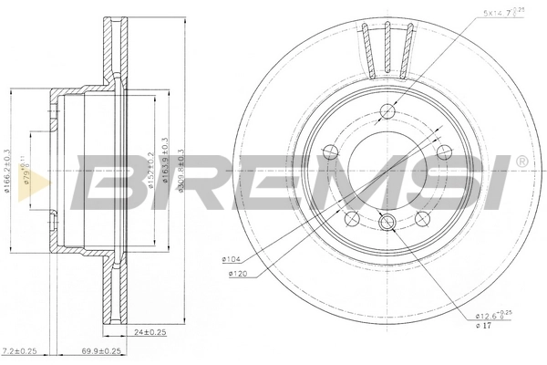 CD7241V Bremsi