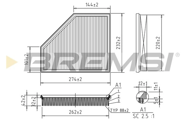 FA2395 Bremsi