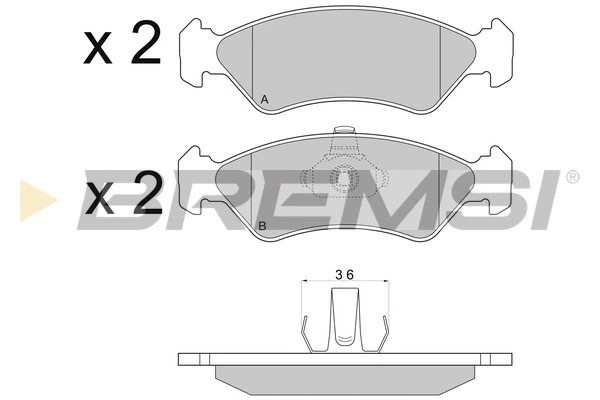 BP2671 Bremsi