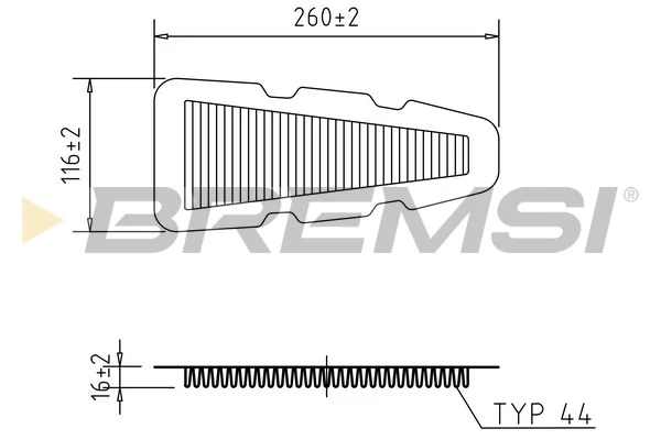 FC2575 Bremsi