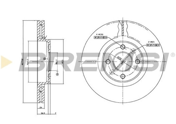 CD7124V Bremsi