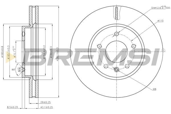 CD7625V Bremsi