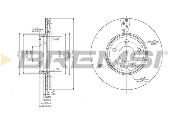 CD7663V Bremsi