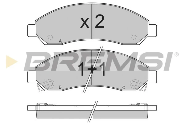 BP3199 Bremsi