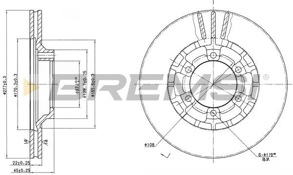 CD6460V Bremsi