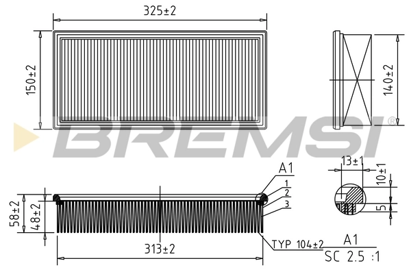 FA1624 Bremsi